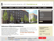 Tablet Screenshot of ejdselskaberne.dk